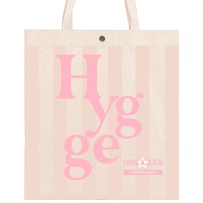 Hygge allover strip baby pink Thumbnail