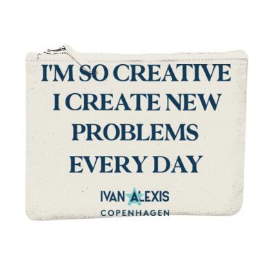 I'M SO CREATIVE I CREATE NEW (vintage pouch) Thumbnail