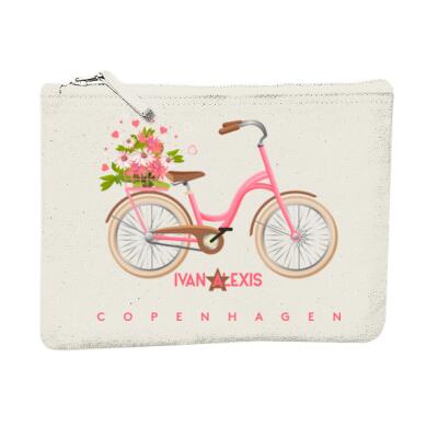 Pink bike flowers Thumbnail