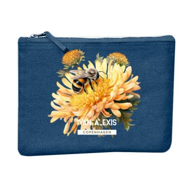 Yellow flowers and bee Thumbnail